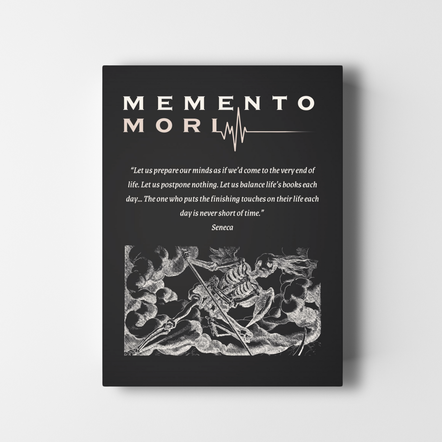 MEMENTO MORI - STOIC ART CANVAS