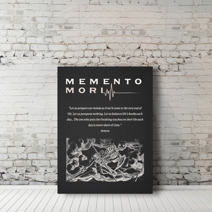 MEMENTO MORI - STOIC ART CANVAS