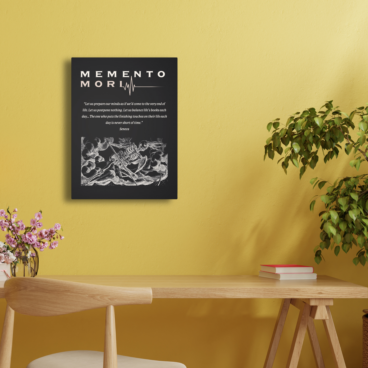 MEMENTO MORI - STOIC ART CANVAS