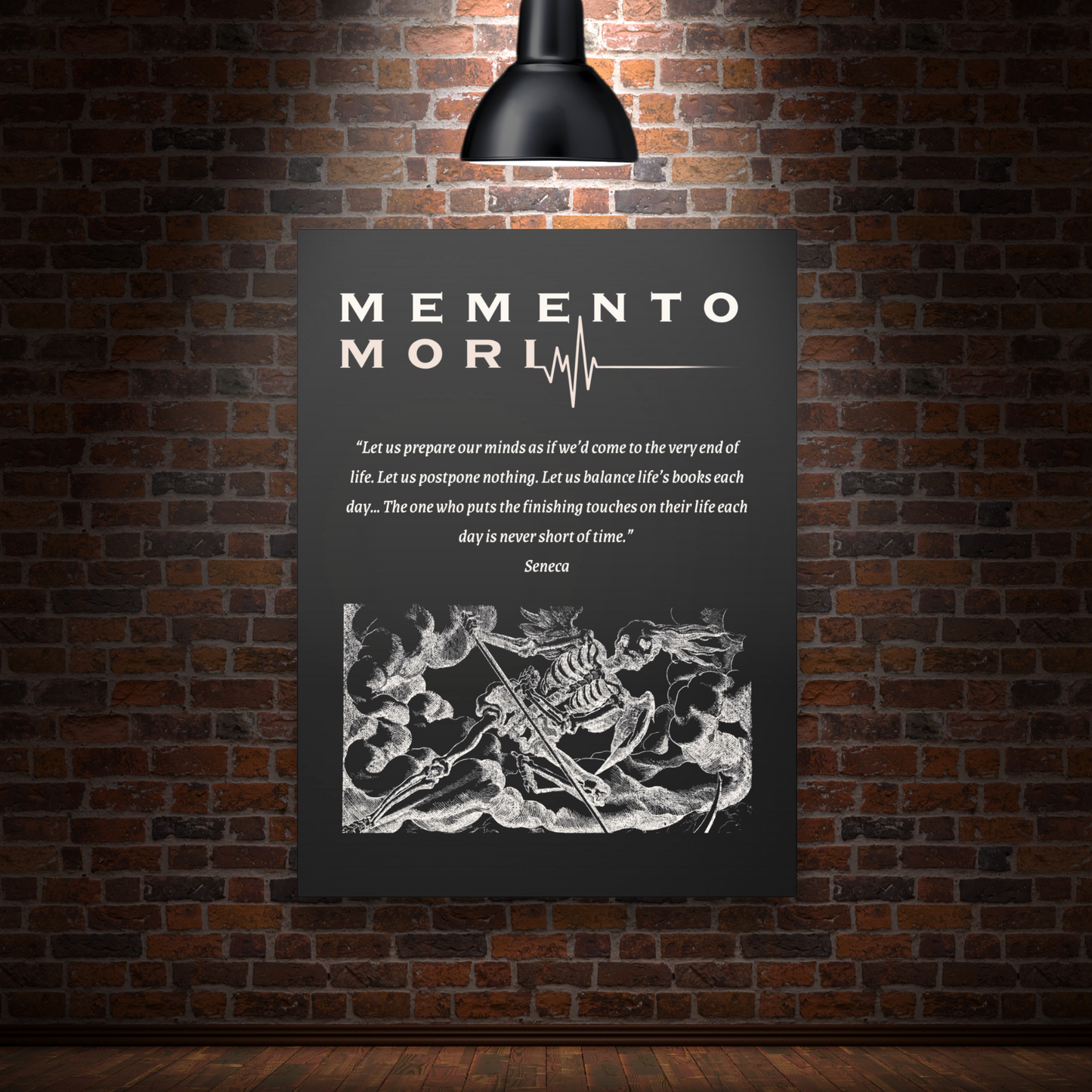 MEMENTO MORI - STOIC ART CANVAS