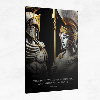 POWER COUPLE - STOIC ART CANVAS