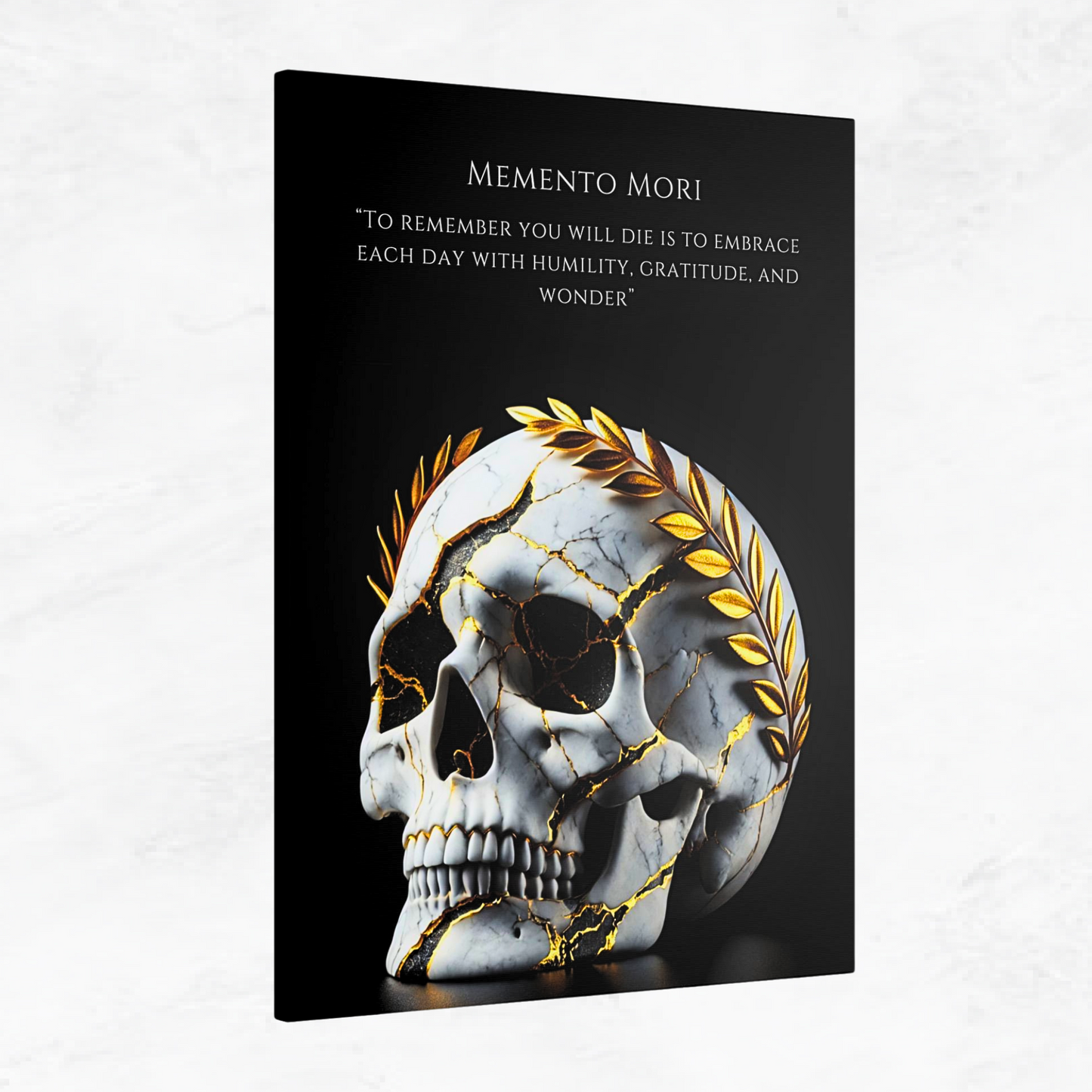 MEMENTO MORI -  STOIC ART CANVAS