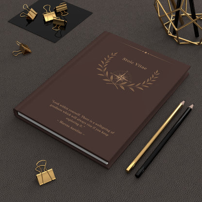 MARCUS AURELIUS JOURNAL - BROWN