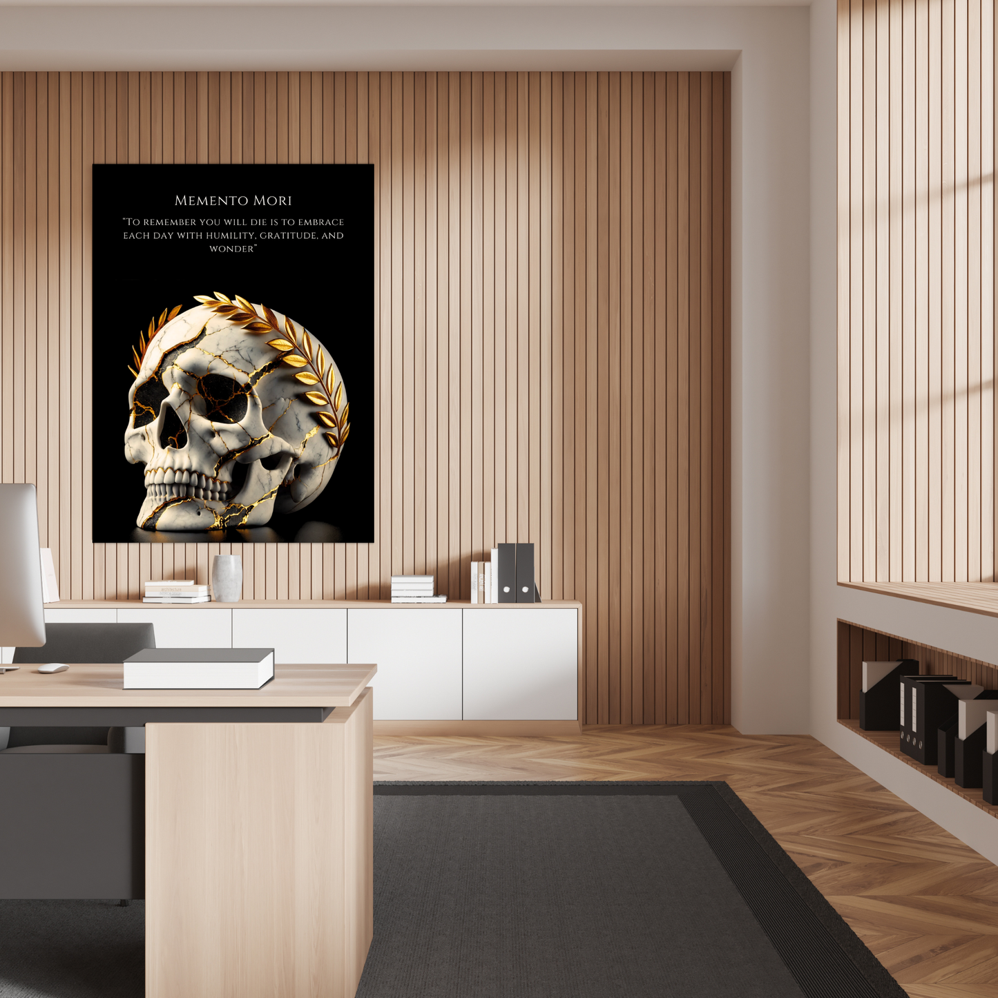 MEMENTO MORI -  STOIC ART CANVAS