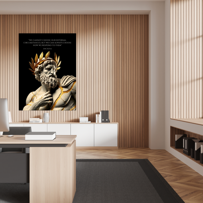 EPICTETUS QUOTE - STOIC ART CANVAS