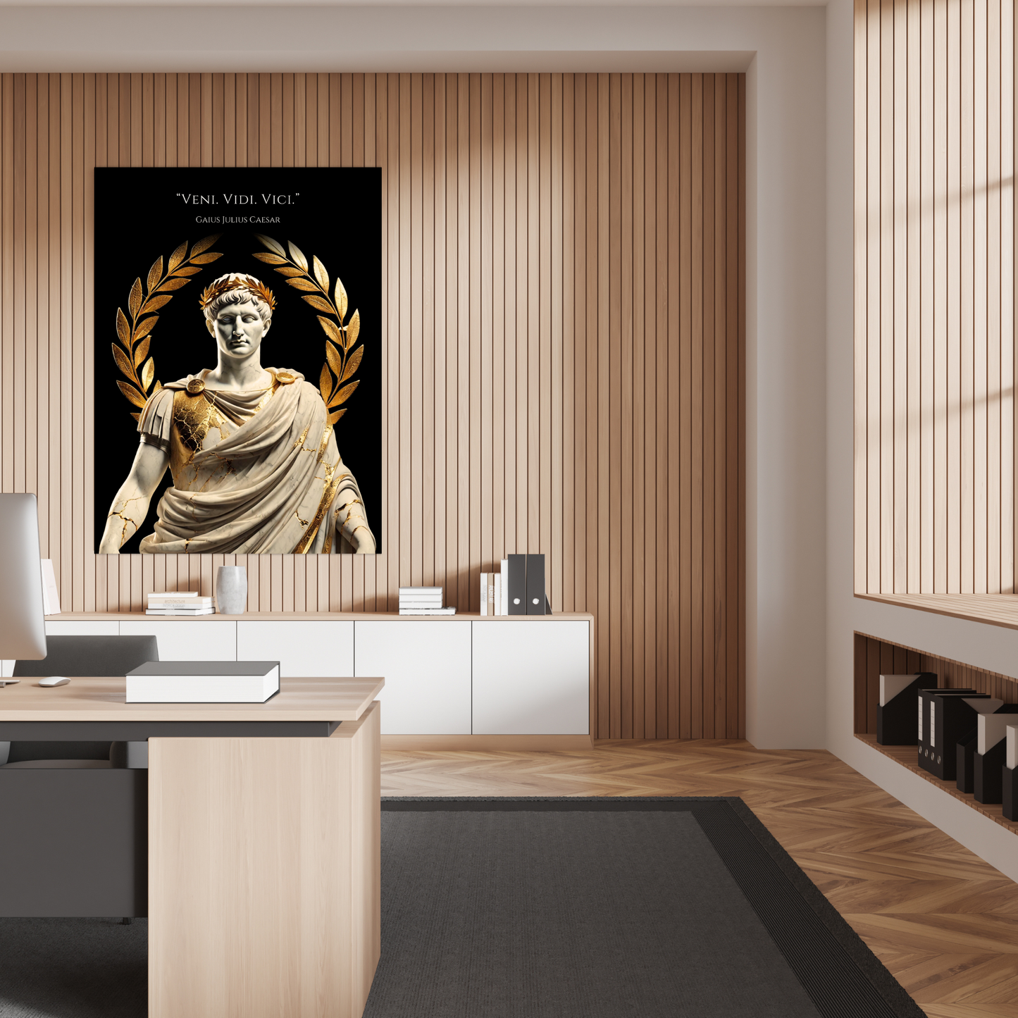 VENI VIDI VICI - STOIC ART CANVAS