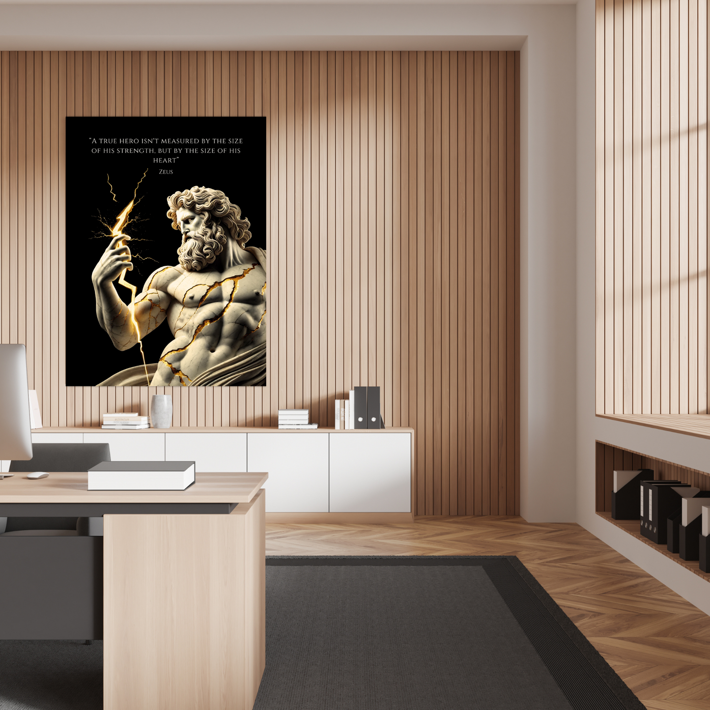 ZEUS - STOIC ART CANVAS