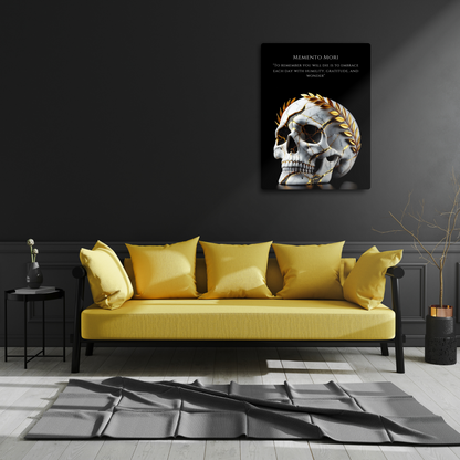 MEMENTO MORI -  STOIC ART CANVAS