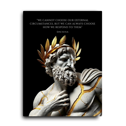 EPICTETUS QUOTE - STOIC ART CANVAS