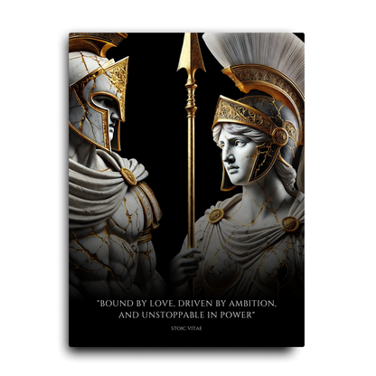 POWER COUPLE - STOIC ART CANVAS