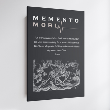 MEMENTO MORI - STOIC ART CANVAS