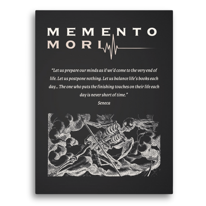 MEMENTO MORI - STOIC ART CANVAS