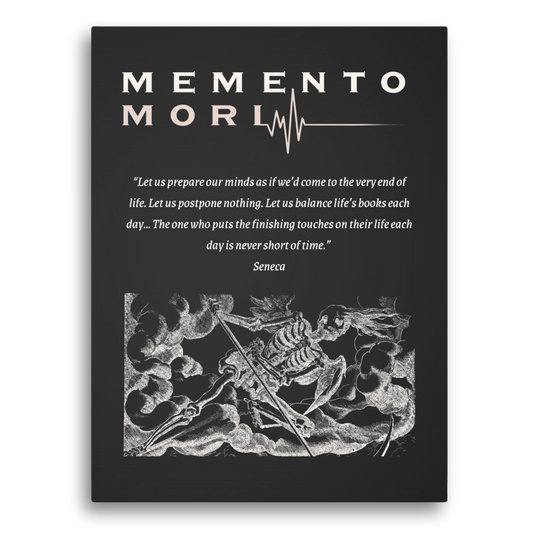 MEMENTO MORI - STOIC ART CANVAS