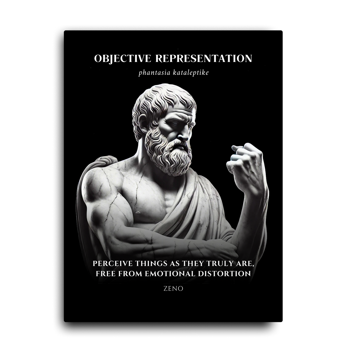 ZENO OBJECTIVE REPRESENTATION - STOIC ART